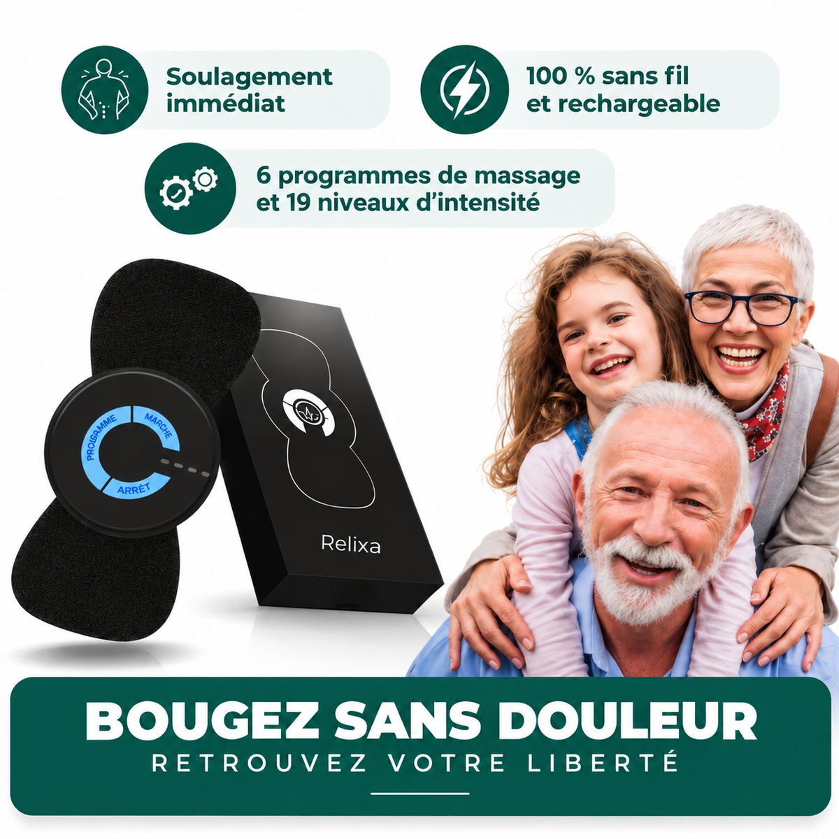 Relixa    Masseur multifonctionnel