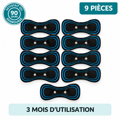 Coussinets adhésifs - Pour masseur multifonctionnel