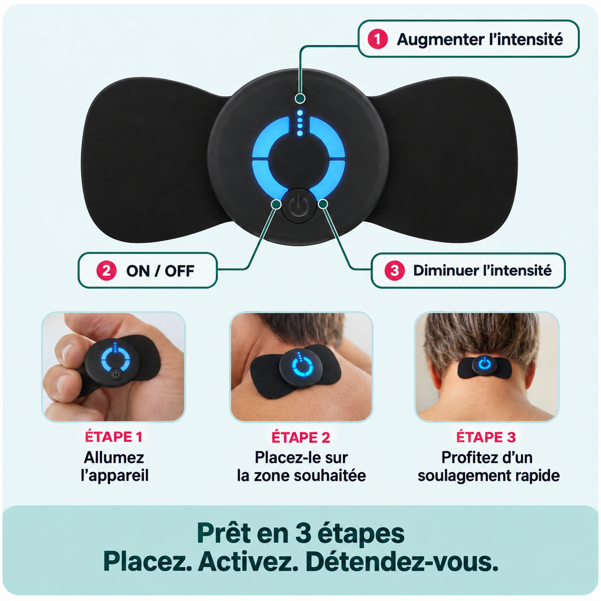 Relixa    Masseur multifonctionnel